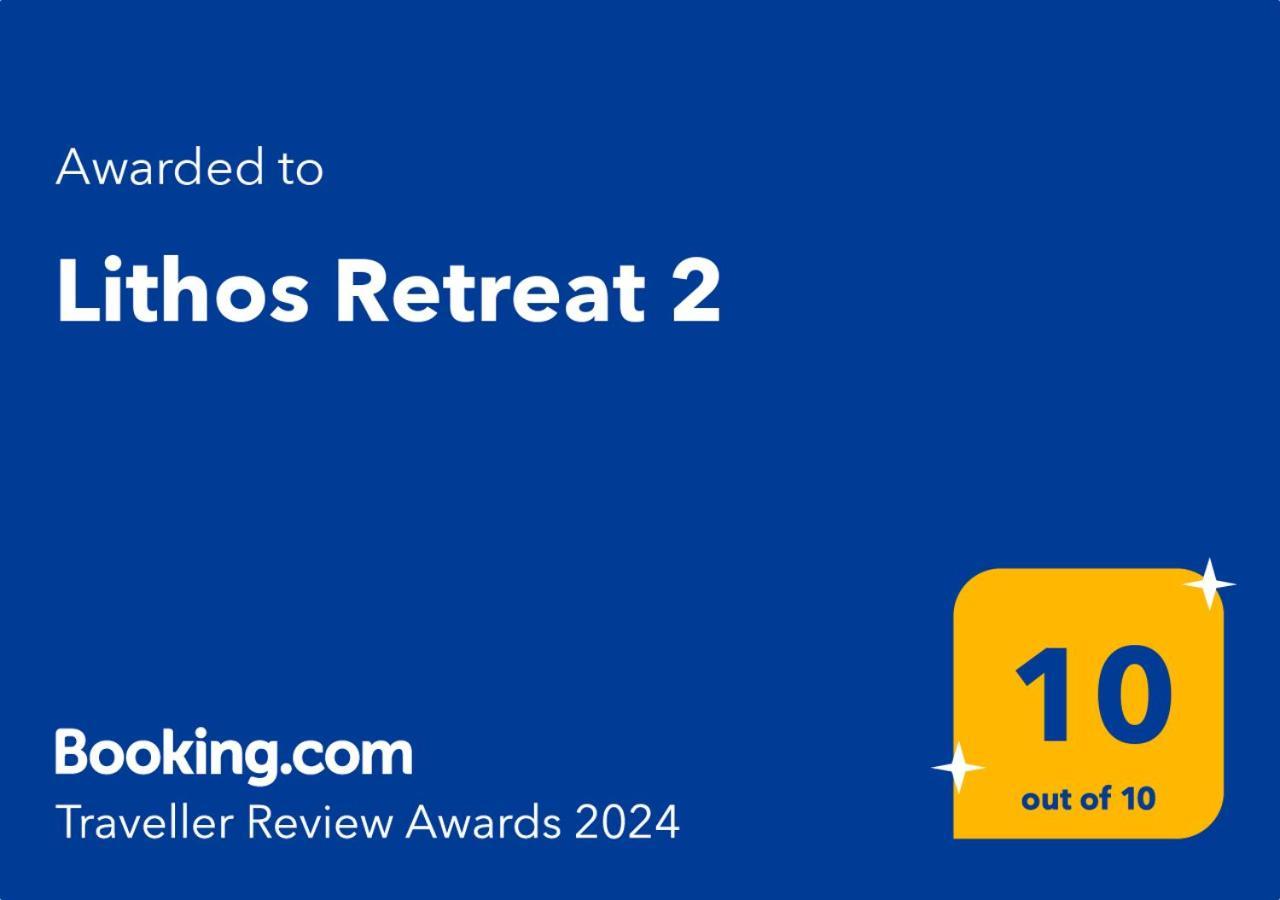 شقة Lithos Retreat 2 كالاماتا المظهر الخارجي الصورة